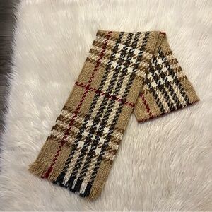 V. Fraas Plaid Scarf